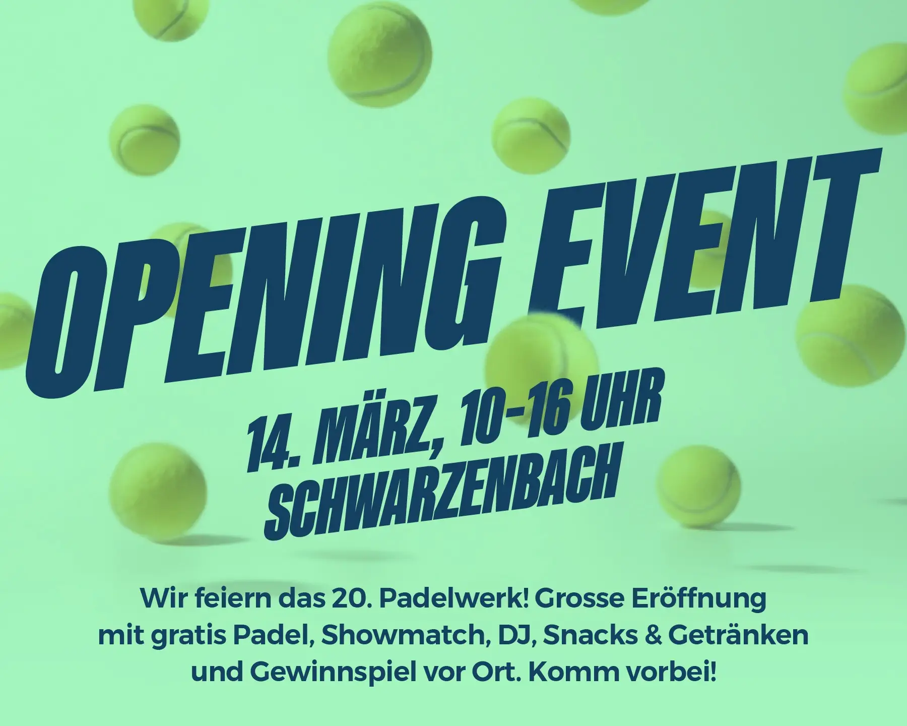 Neueröffnung Schwarzenbach